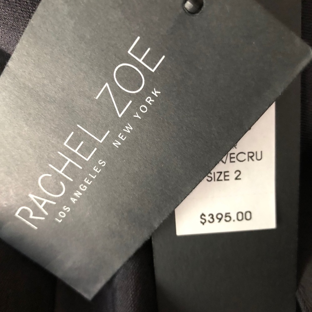 NWT RACHEL ZOE Color-block Pattern Mini Dress - Picture 8 of 8